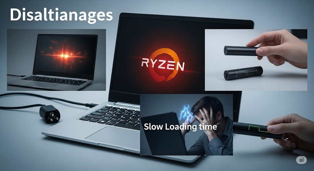 ノートパソコンのRyzenのデメリットとは？