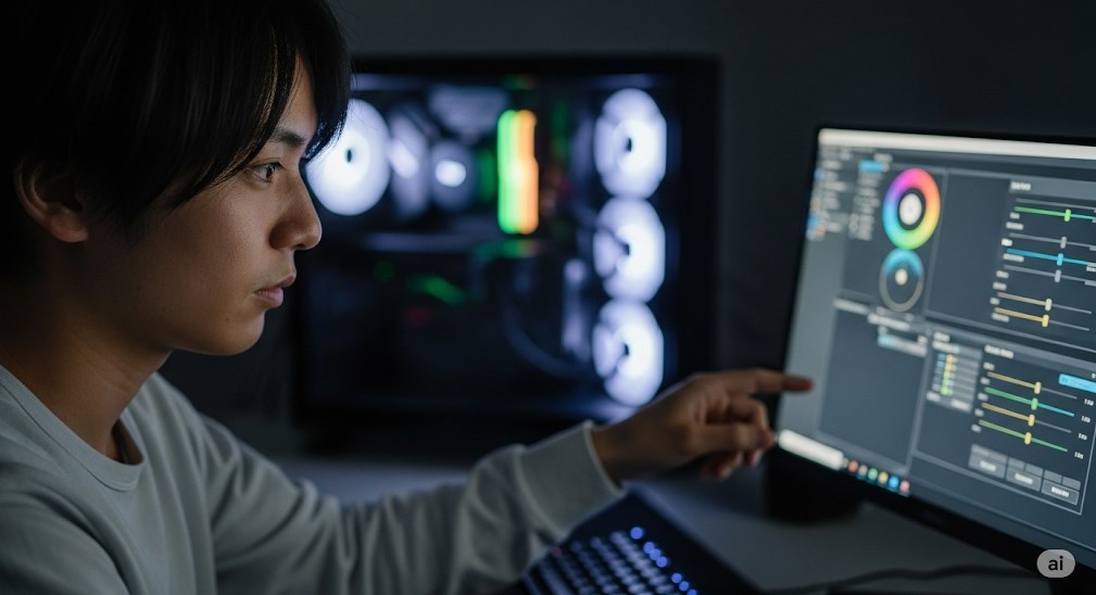 ドスパラPCのLEDを消す方法は?
