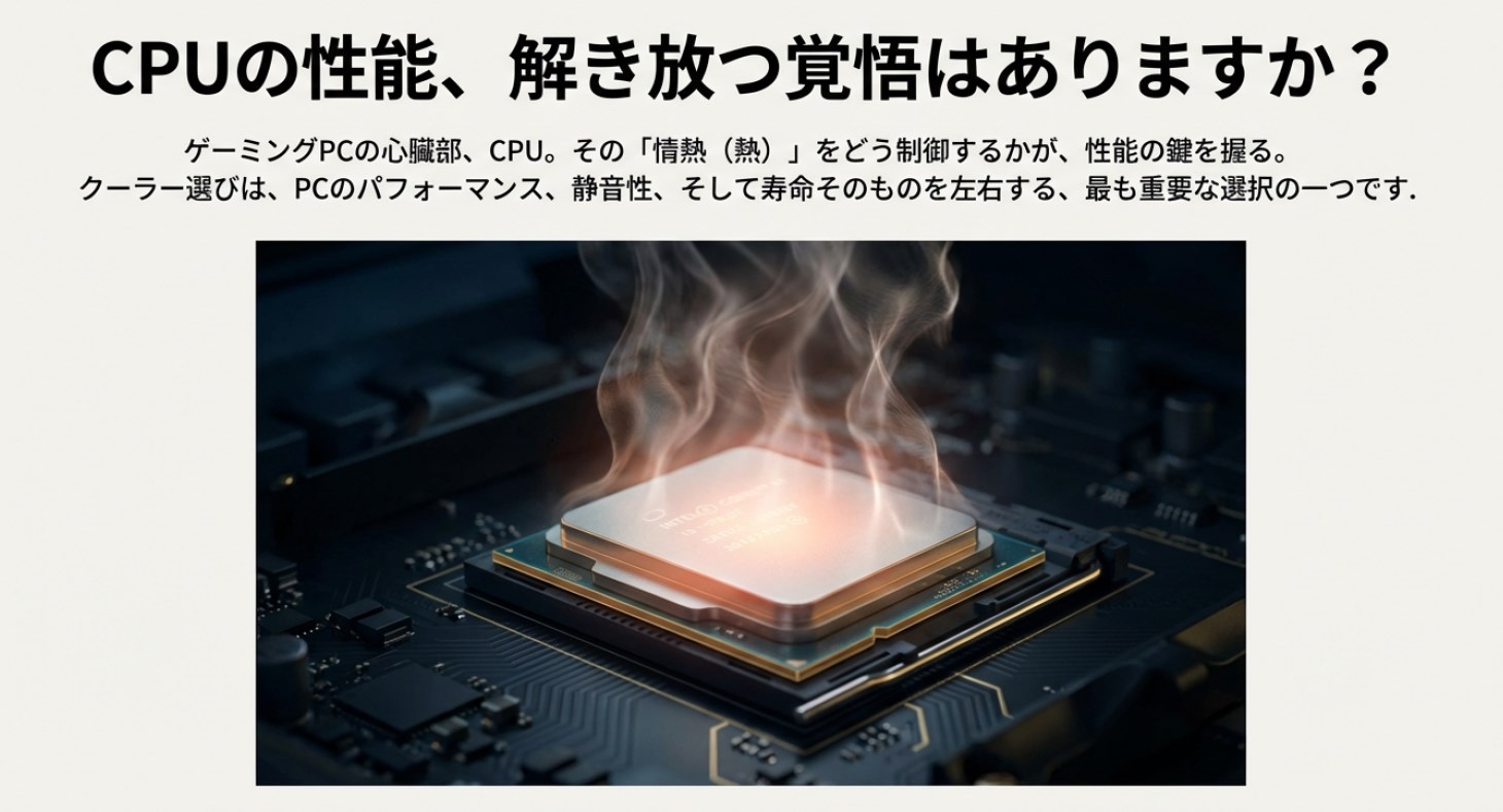 ゲーミングpc 水冷 空冷 どっち